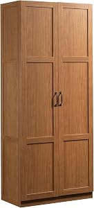 Sauder Select Storage Cabinet, Pantry Cabinet Kitchen Storage with Adjustable Shelves, Bat